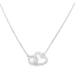 HEART srebrna ogrlica