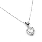 HEART srebrni set - Slika 2