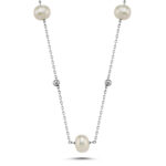 PEARL srebrna ogrlica