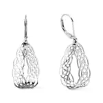 PERFECT CUT srebrne naušnice