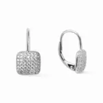 SHINY srebrne naušnice