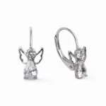 ANGEL srebrne naušnice