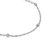 TWISTED CHAIN srebrna narukvica - Slika 2